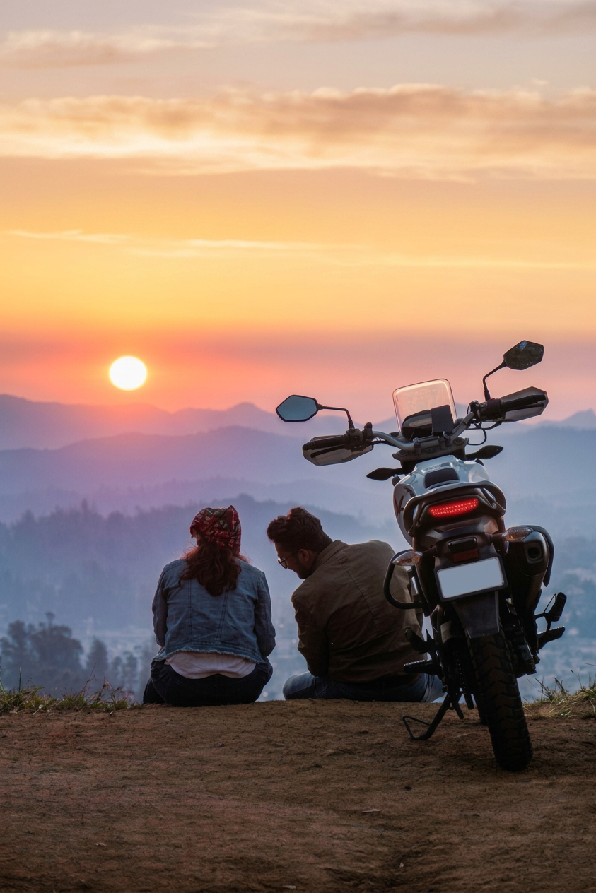 Alps Senses alpine motorbike experience