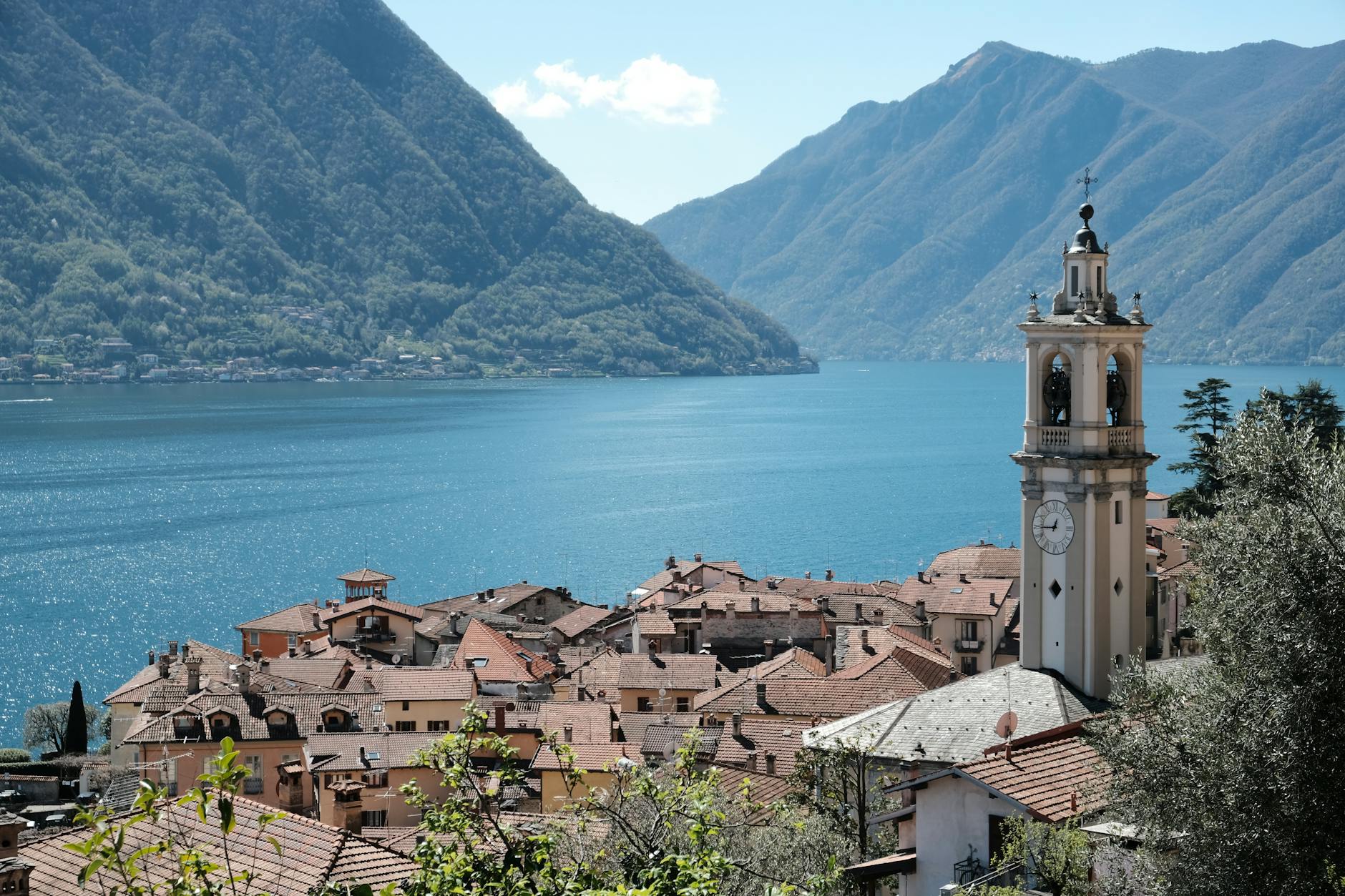 Ruta GPX parcial con ferry en Lago di Como
