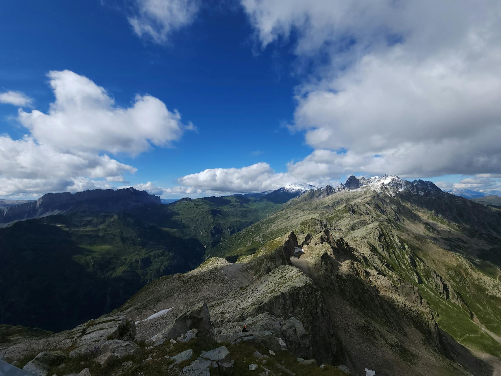 Ruta GPX por Alpes de Francia e Italia